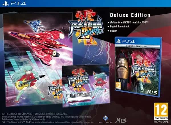 Raiden IV x MIKADO Remix - Deluxe Edition (PlayStation 4)