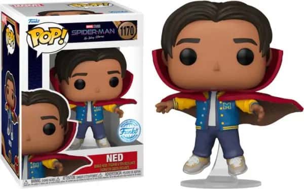 Spider-Man No Way Home Funko Pop Vinyl: Ned (with Cloak of Levitation)