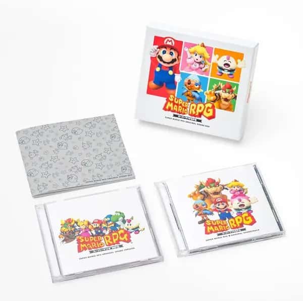 Super Mario Original Soundtrack - Super Mario RPG (Switch Ver.) 4xCD Deluxe Box Set