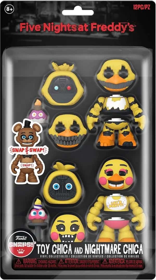 Funko SNAPS! Five Nights at Freddy's - Toy Chica and Nightmare Chica 2-Pack