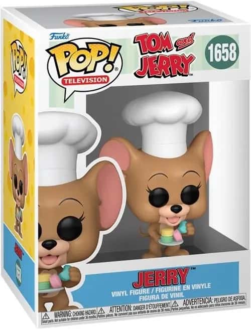 Tom & Jerry Funko Pop Vinyl: Jerry with Macaroons
