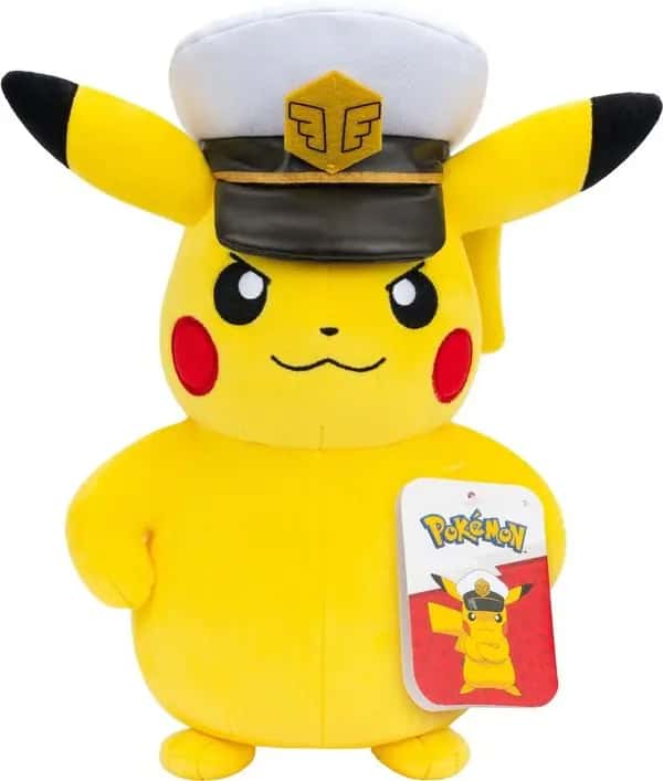 Pokemon Pluche - Captain Pikachu