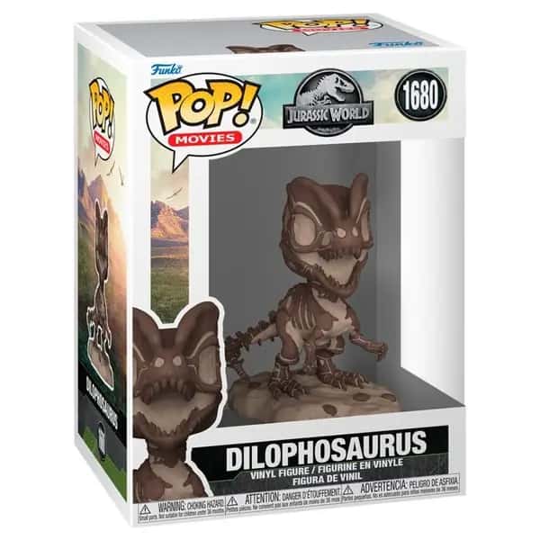 Jurassic World Funko Pop Vinyl: Dilophosaurus (Fossil)