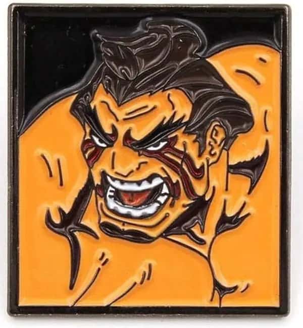 Street Fighter Pin Badge: E. Honda
