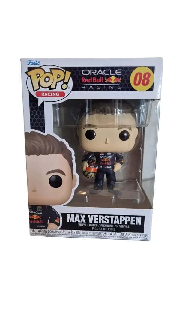 Formula 1 Funko Pop Vinyl: Max Verstappen with Helm