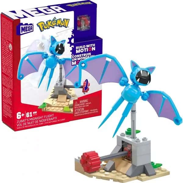 Mega Construx Pokemon - Zubat's Midnight Flight