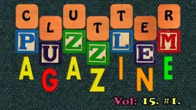 Clutter Puzzle Magazine Vol. 15 No. 1 Collector's Edition