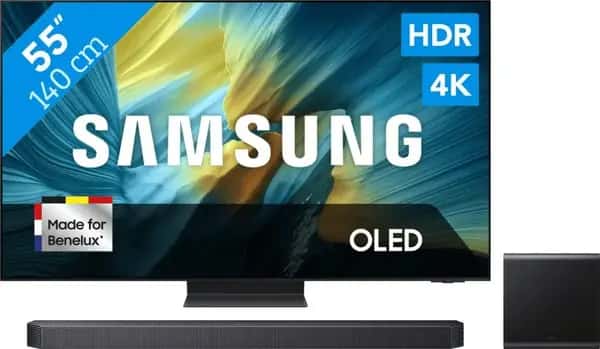 Samsung 55" OLED S95F 4K (2025) + Samsung HW-Q930F (2025)