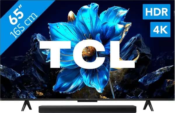 TCL 55" QLED P71K 4K (2025) + TCL S45H 2.0 Soundbar