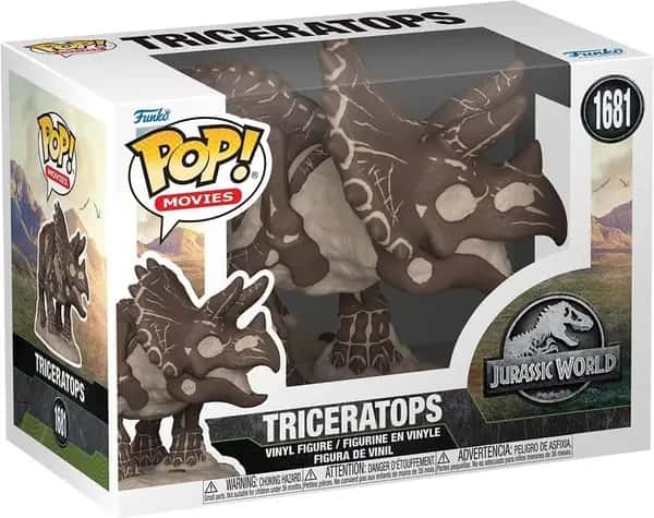 Jurassic World Funko Pop Vinyl: Triceratops (Fossil)