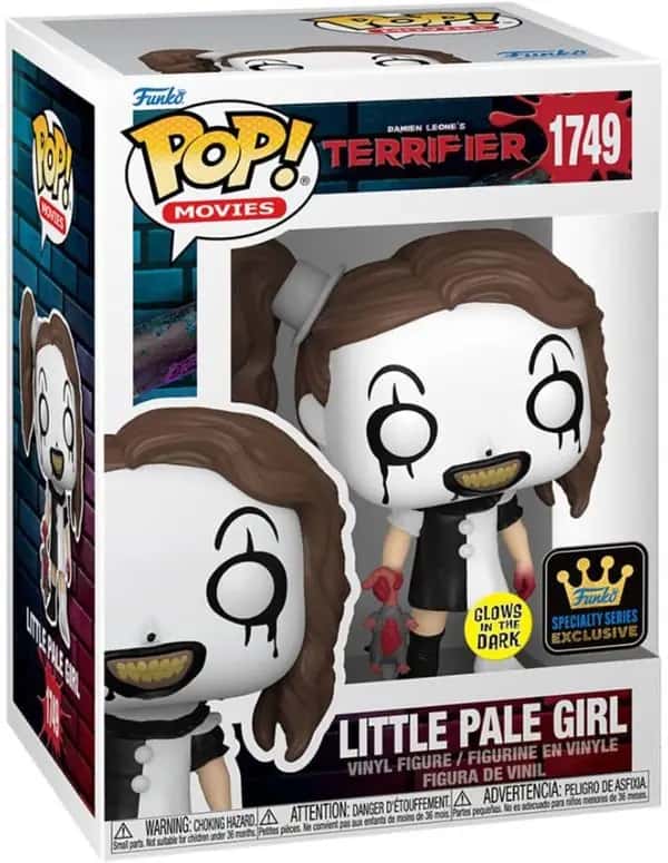 Pop Movies: Terrifier 2 - Little Pale Girl Funko Pop (Glow in the Dark) #1749