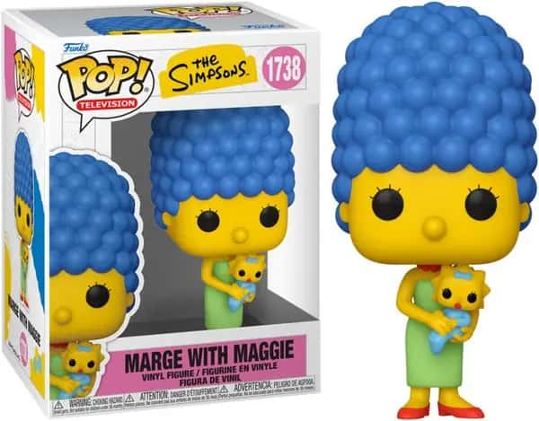 The Simpsons Funko Pop Vinyl Figure: Marge with Maggie