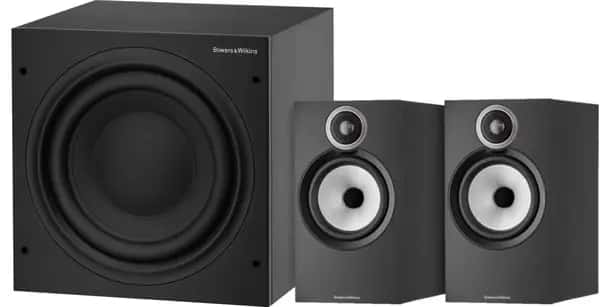 Bowers & Wilkins 606 S3 (per paar) + ASW610 Zwart
