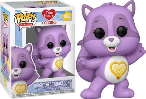 Care Bears Cousins Funko Pop Vinyl: Bright Heart Raccoon