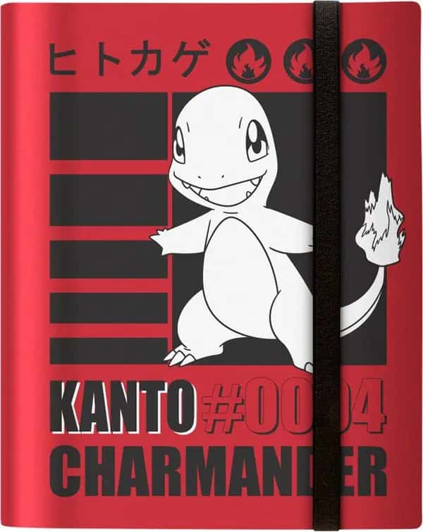 Pokemon TCG Charmander 9-Pocket Pro-Binder