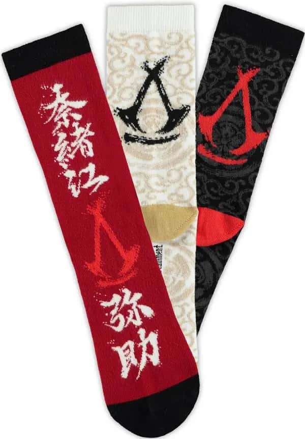 Assassin's Creed Shadows - Crew Socks (3Pack)