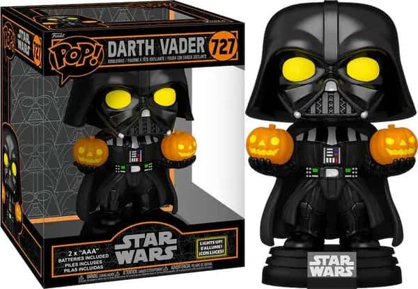 Star Wars Funko Pop Vinyl: Oversized Darth Vader (Lights Up!)