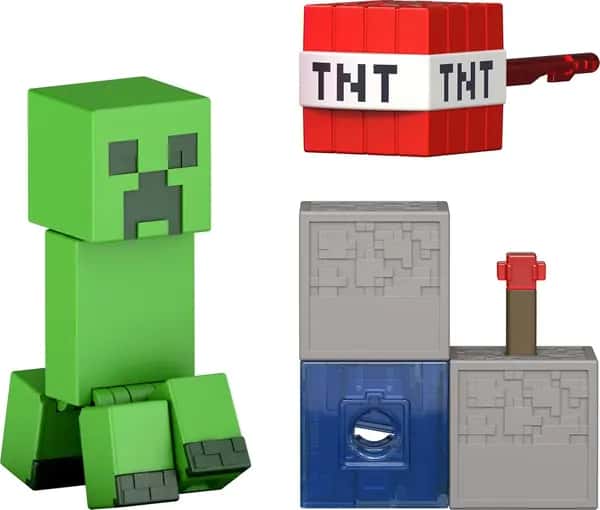 Minecraft Redstone Action Figure - Creeper