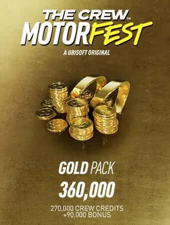 The Crew™ Motorfest Goudpack (360.000 crewcredits)